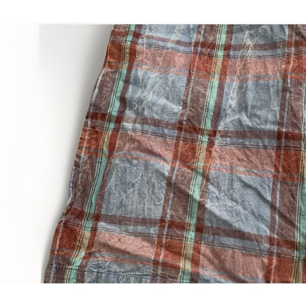 Anthropologie Plaid Pants Wide Leg 8 - Picture 3 of 9